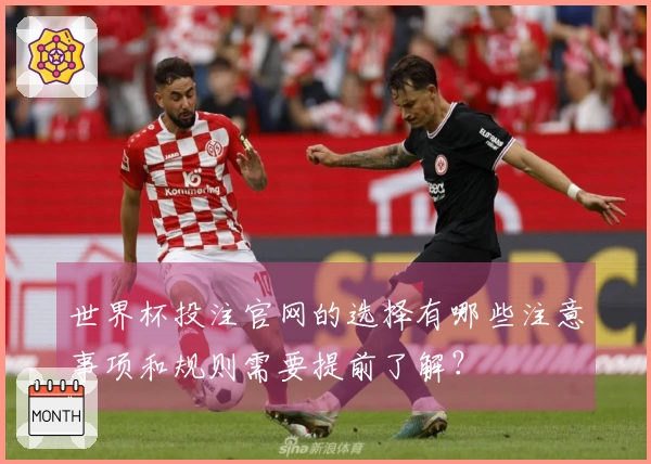世界杯投注官网的选择有哪些注意事项和规则需要提前了解?